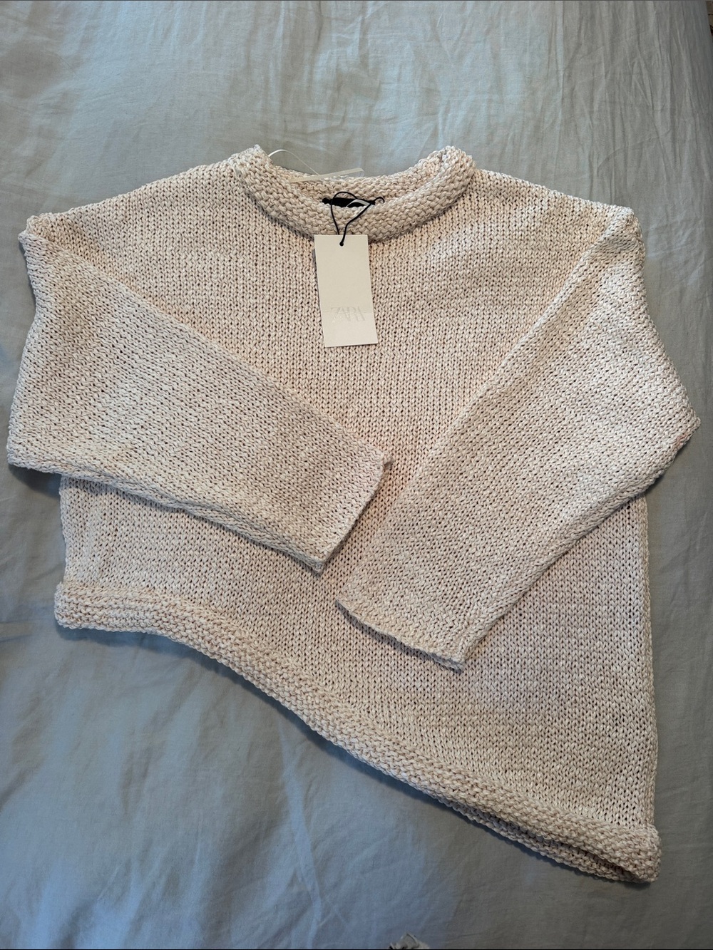 Zara Asymmetric Knit Jumper